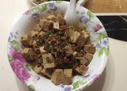 香菇肉沫焖豆腐
