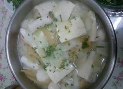白菜鱼丸汤