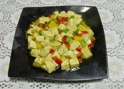彩椒豆腐