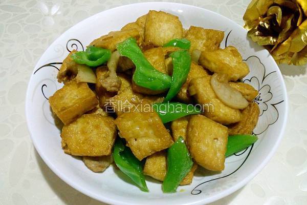 小炒煎豆腐