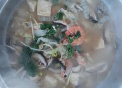 鲜虾豆腐汤