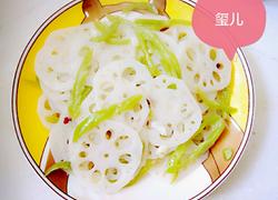 素炒莲菜