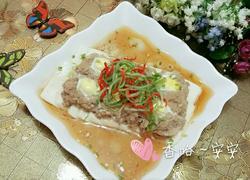 肉末豆腐蒸蛋