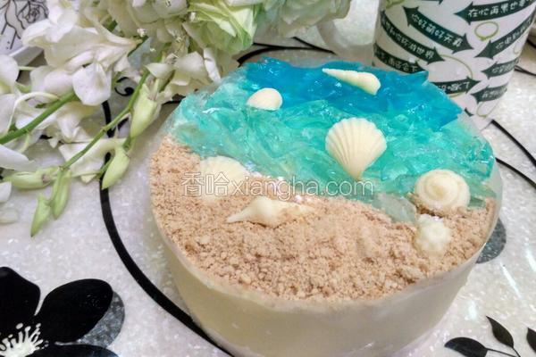 酸奶慕斯海洋蛋糕(六寸)