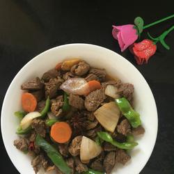 红烧香辣鸵鸟肉