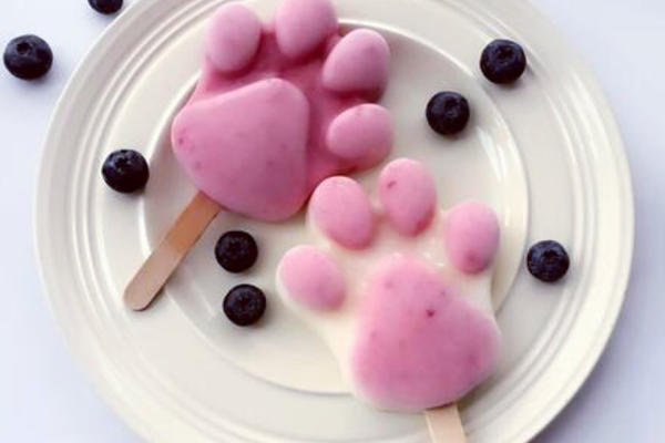 蔓越莓猫爪酸奶冰棒