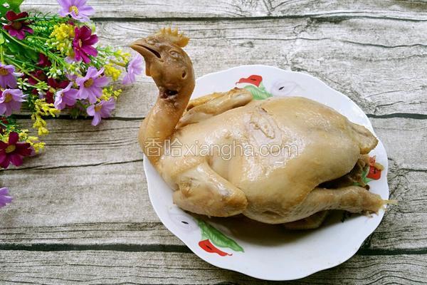 电饭锅蒸全鸡