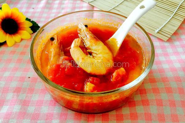 意式番茄海鲜汤