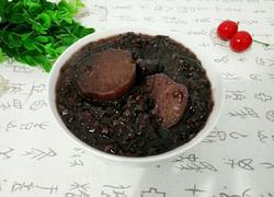 黑米红薯粥