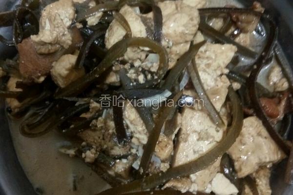 海带丝炖豆腐