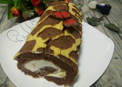长颈鹿蛋糕卷