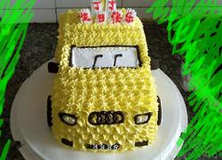 卡通车型生日蛋糕