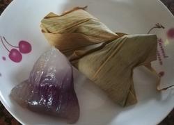 紫薯冰晶粽