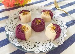 桂花紫薯山药糕