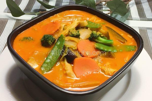 泰式咖喱蔬菜