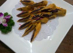 金砂紫薯卷