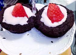 覆盆子草莓蛋糕