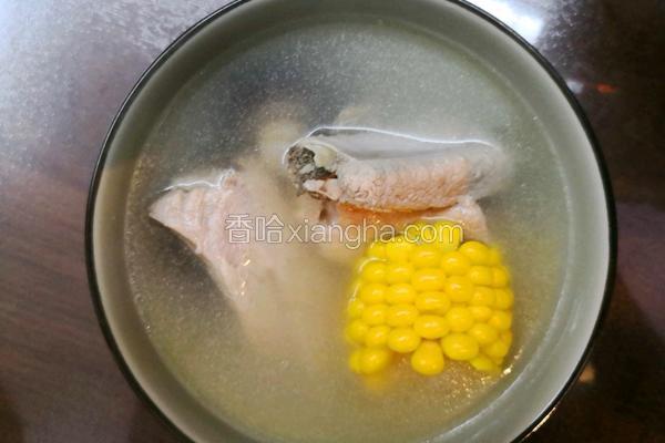 香姑玉米排骨汤