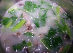 春菜香菇排骨粥