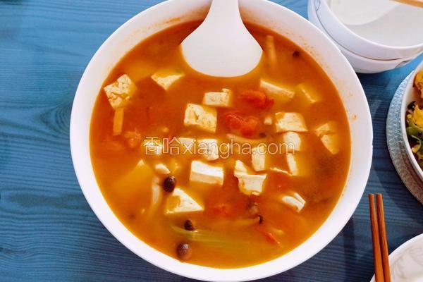 豆腐西红柿养胃汤