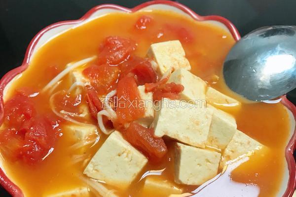减脂番茄豆腐汤