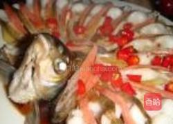 火腿开屏鱼的做法图解8