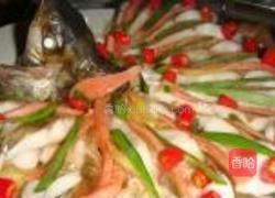 火腿开屏鱼的做法图解9