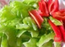 苦瓜炒肉片的做法图解3