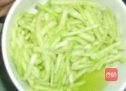 凉拌瓜皮的做法图解4