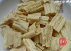 橄榄菜腐竹烧肉的做法图解2