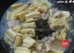 橄榄菜腐竹烧肉的做法图解6