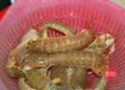 白灼皮皮虾的做法图解1