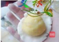 椰香冰皮月饼的做法图解8