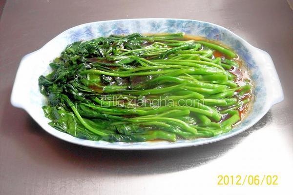 蚝油芥蓝菜