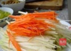 苤蓝丝小炒的做法图解4