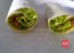 生菜卷饼的做法图解6