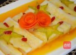 橙汁山药的做法图解7