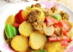 椰汁咖喱牛肉的做法图解11