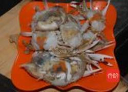 清炒米粉蟹的做法图解1