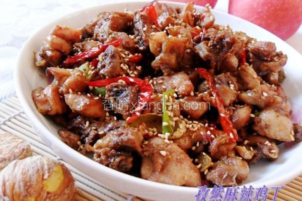 孜然麻辣鸡丁