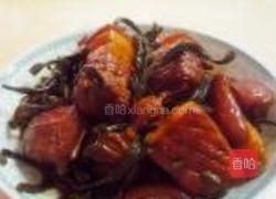 干豆角烧肉的做法图解12