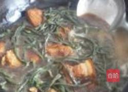 干豆角烧肉的做法图解9