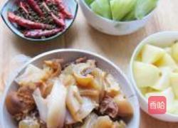 红烧牛蹄筋的做法图解4