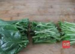 姜蓉鸡丝菠菜的做法图解4