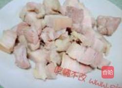 干豆角烧肉的做法图解2