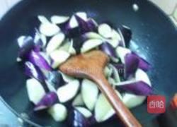 蒜香蚝油烧茄子的做法图解4