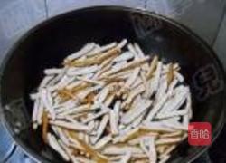 青椒榨菜五香干的做法图解3