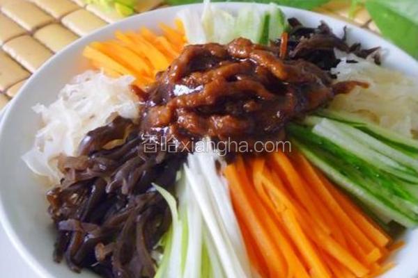 京酱肉丝面
