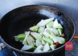 红椒丝瓜的做法图解5