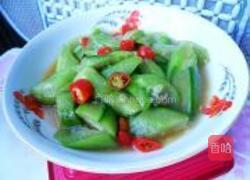 红椒丝瓜的做法图解9